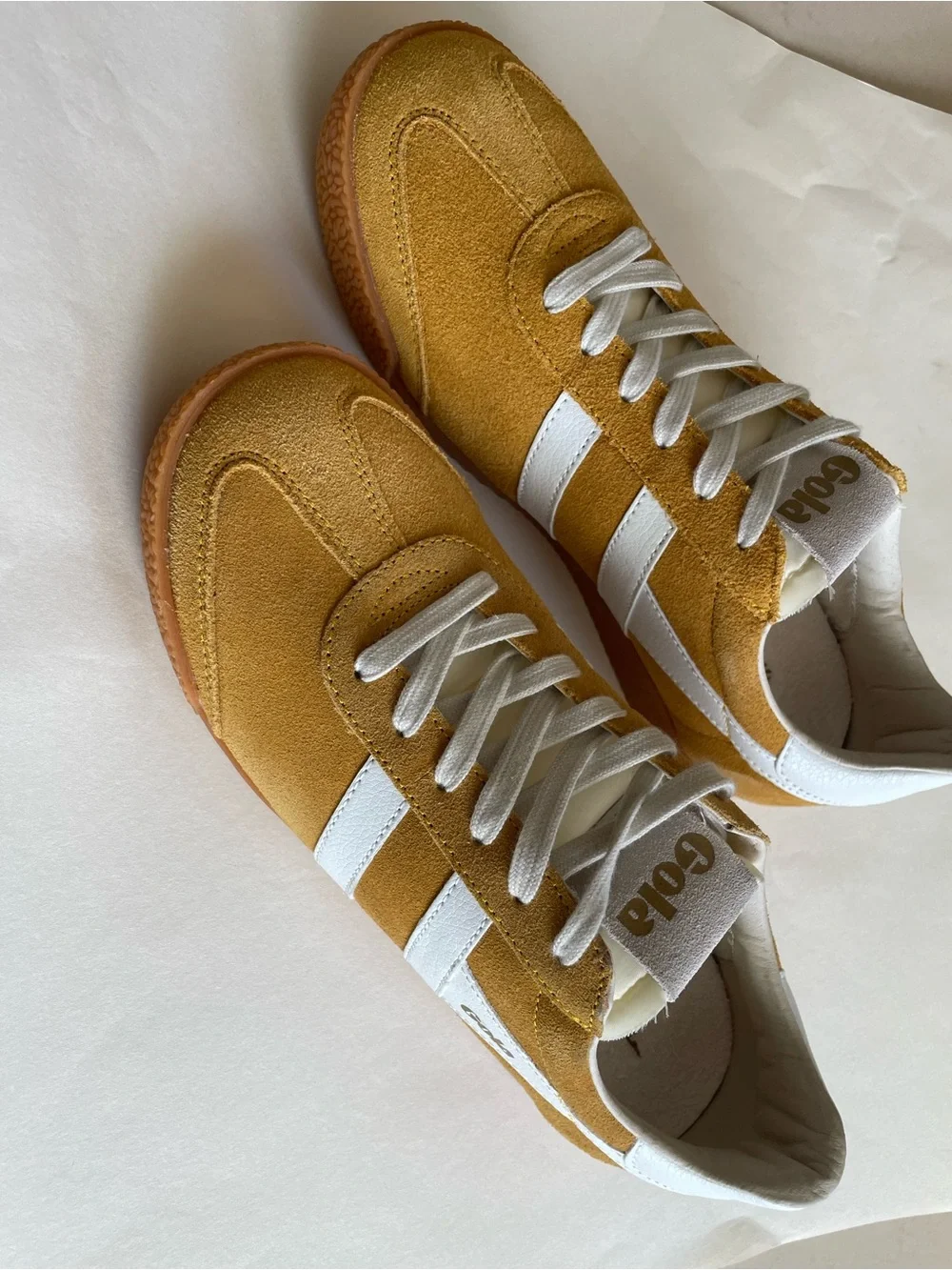 Brand New!  Gola Elan Sneakers in Sun/White
